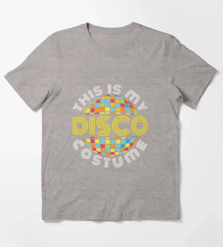 This Is My Disco Costume T-Shirt Heather Grey