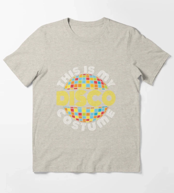 This Is My Disco Costume T-Shirt Cream