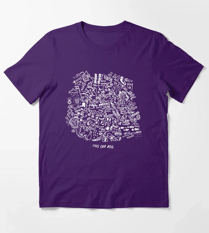 This Old Dog T-Shirt Purple