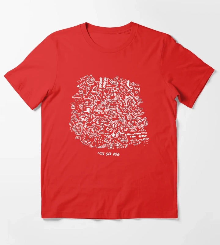 This Old Dog T-Shirt Red