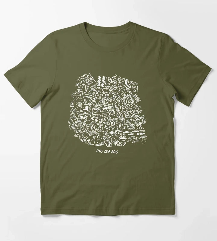 This Old Dog T-Shirt Olive Green
