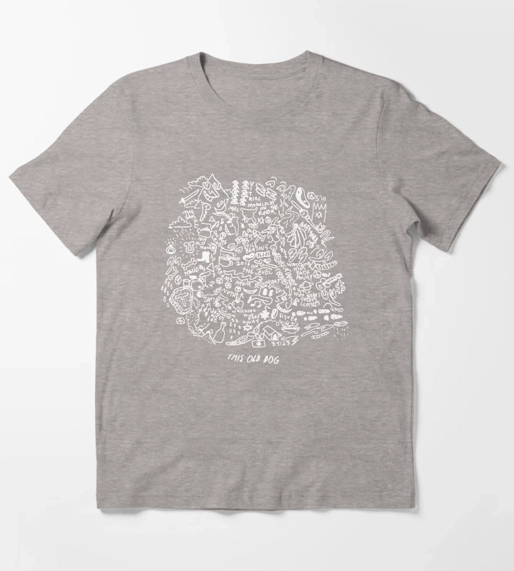 This Old Dog T-Shirt Heather Grey