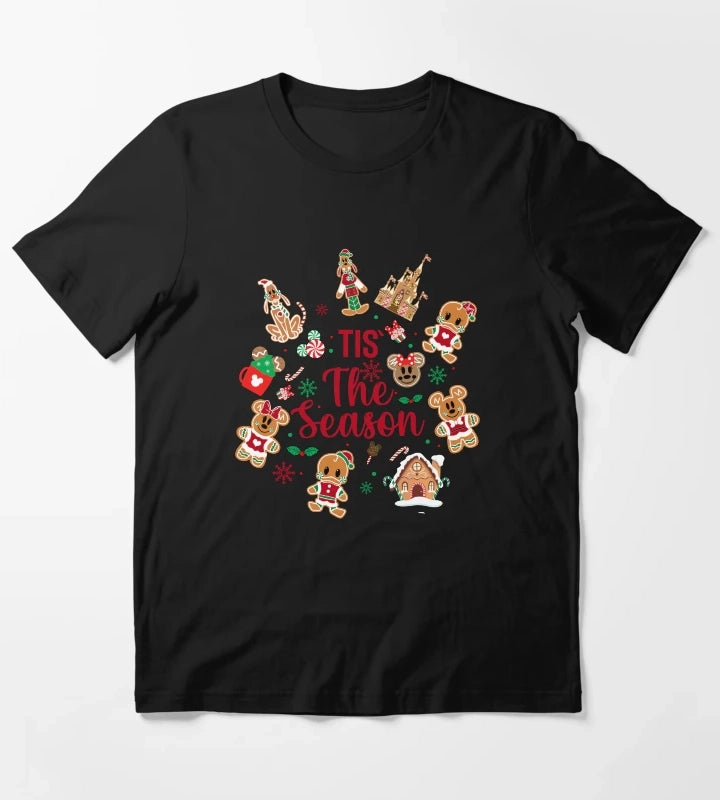 Til The Season Merry Christmas Gingerbread T-Shirt
