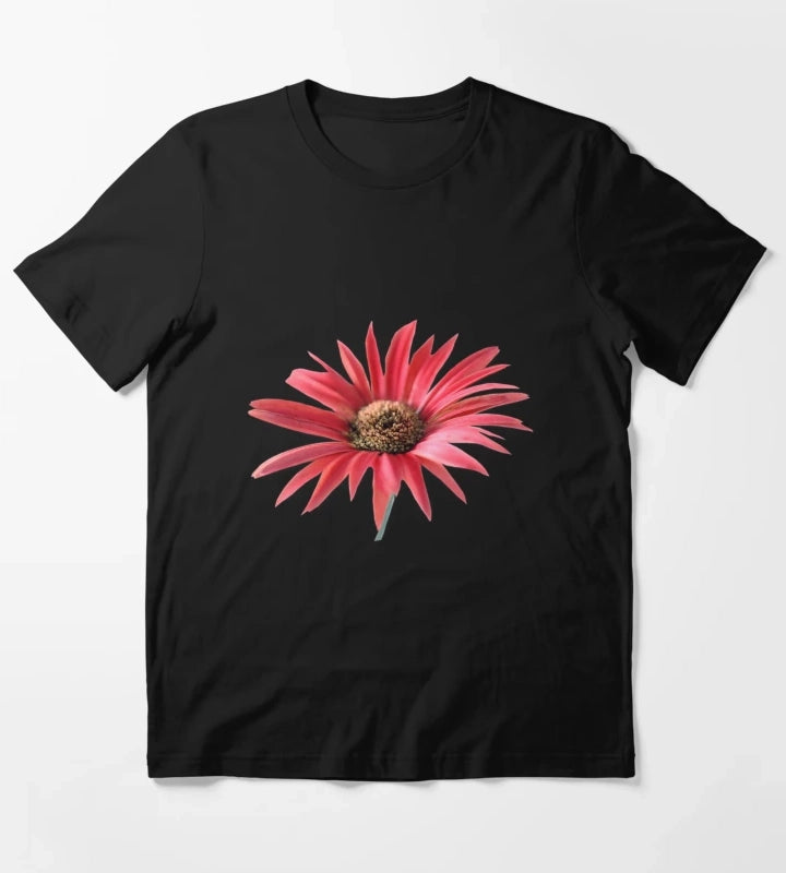 Tilted Red Daisy T-Shirt