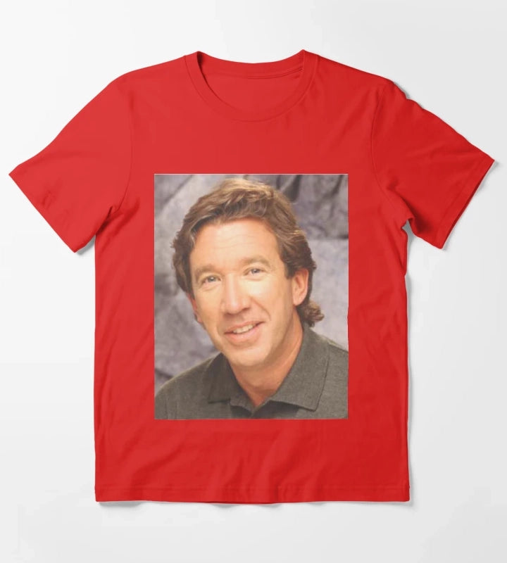 Tim Allen the tool man grunt noise T-Shirt Red