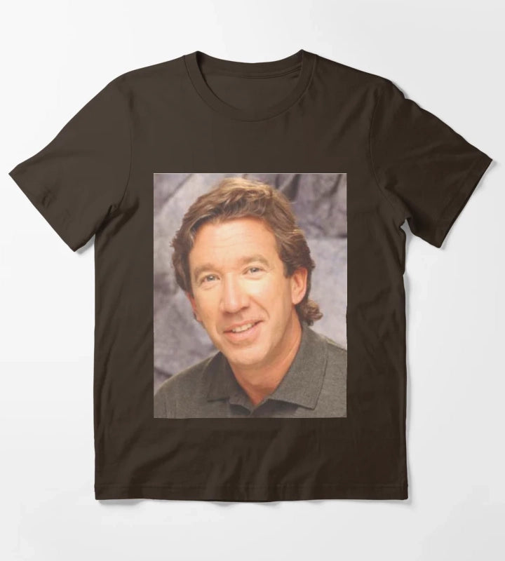 Tim Allen the tool man grunt noise T-Shirt Brown