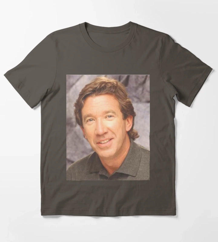 Tim Allen the tool man grunt noise T-Shirt Dark Grey