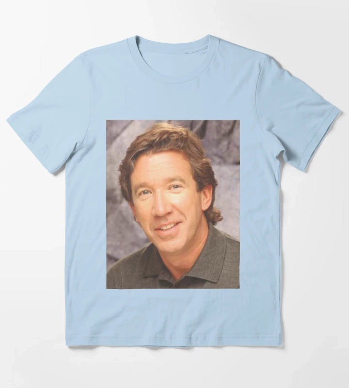Tim Allen the tool man grunt noise T-Shirt Sky Blue