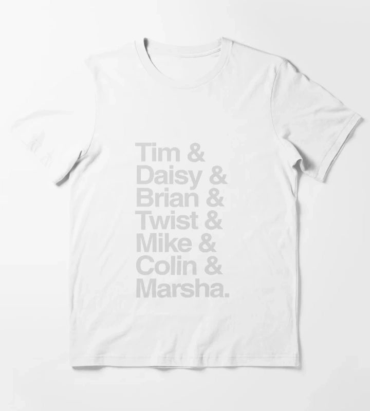 Tim Daisy Skip to the end T-Shirt White
