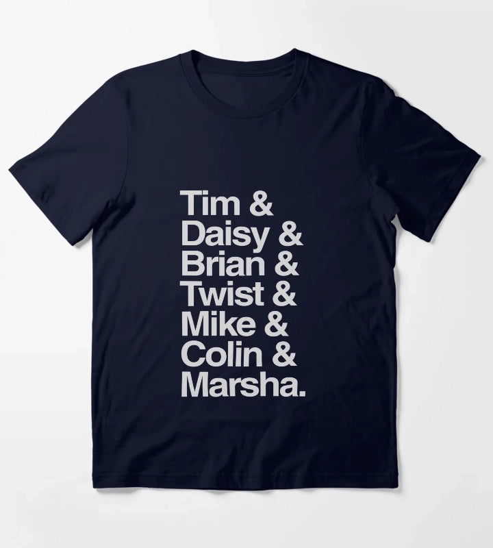 Tim Daisy Skip to the end T-Shirt Navy