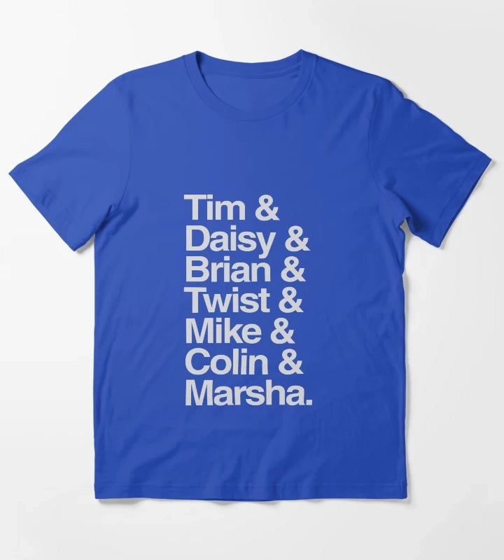 Tim Daisy Skip to the end T-Shirt Blue