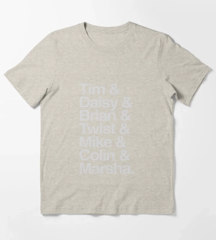 Tim Daisy Skip to the end T-Shirt Cream