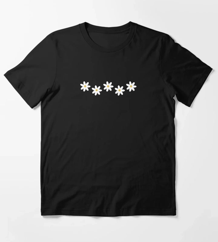 Tiny Daisy Flowers Pattern T-Shirt