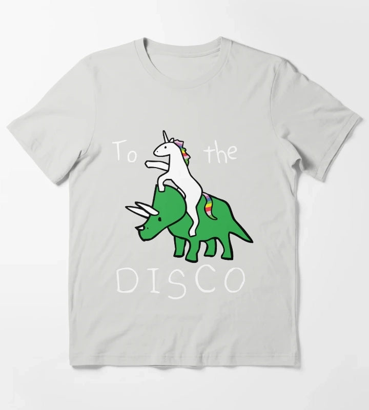 To The Disco T-Shirt Light Grey