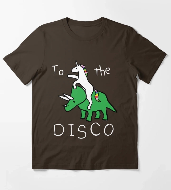 To The Disco T-Shirt Brown