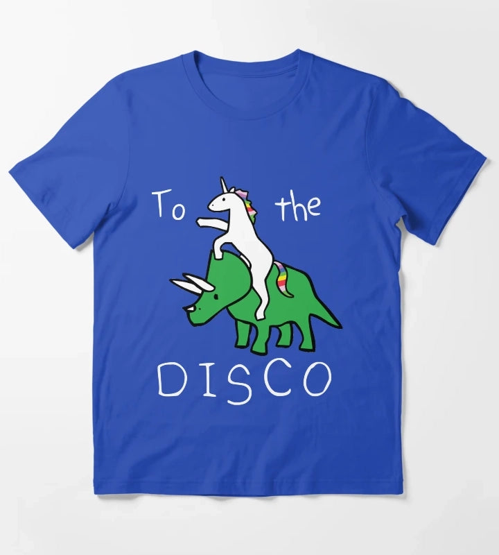 To The Disco T-Shirt Blue