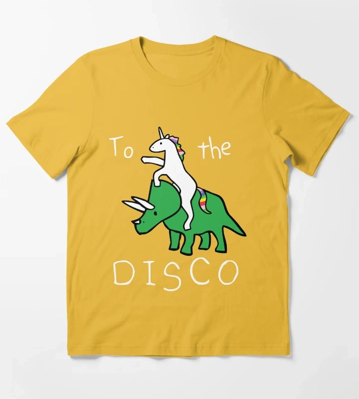 To The Disco T-Shirt Yellow