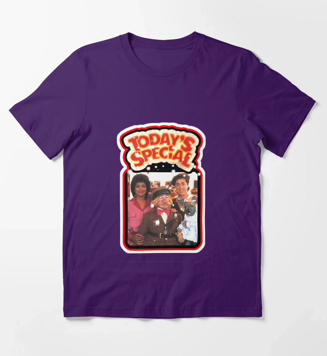 Todays Special Retro 80s Nickelodeon T-Shirt Purple