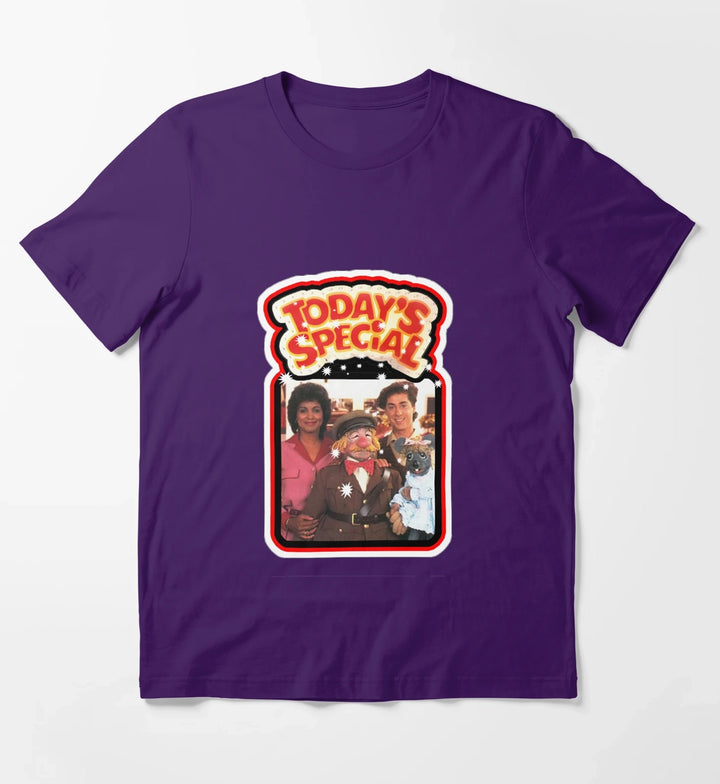 Todays Special Retro 80s Nickelodeon T-Shirt Purple
