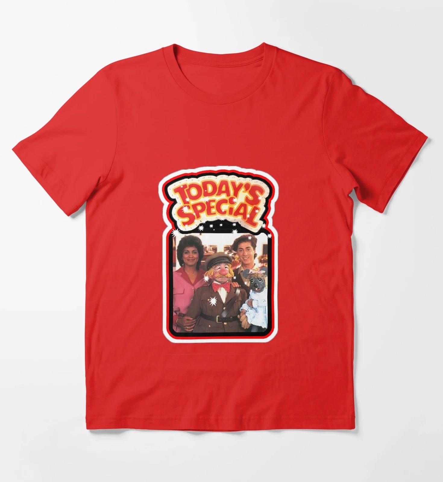 Todays Special Retro 80s Nickelodeon T-Shirt Red