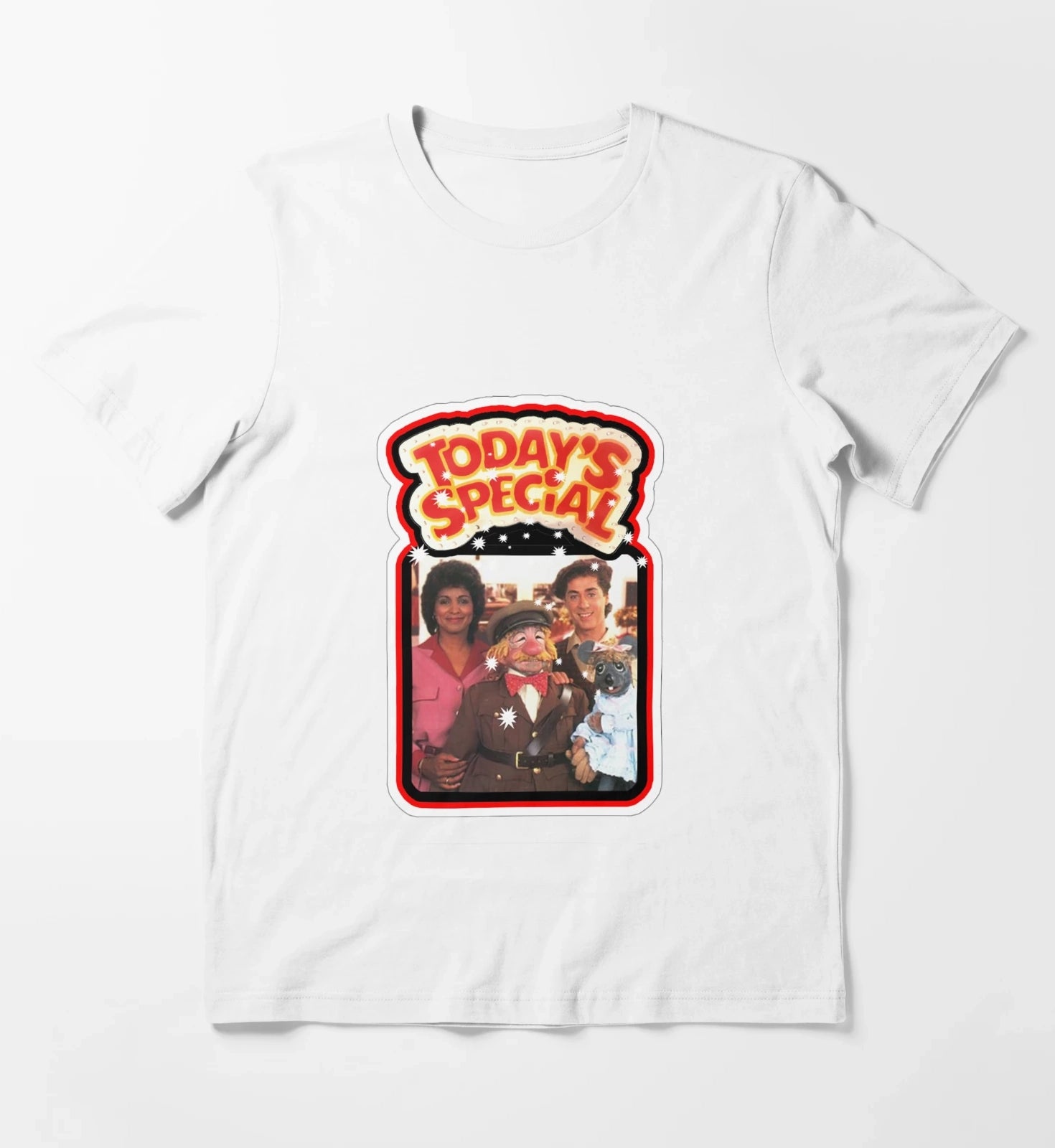 Todays Special Retro 80s Nickelodeon T-Shirt White