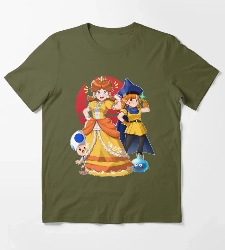 Tomboy Princesses T-Shirt Olive Green