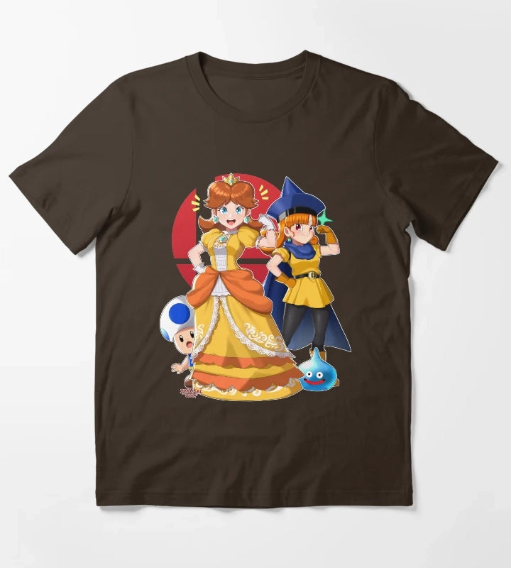Tomboy Princesses T-Shirt Brown