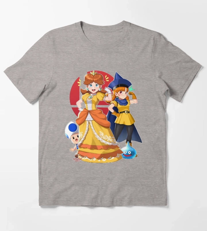 Tomboy Princesses T-Shirt Heather Grey