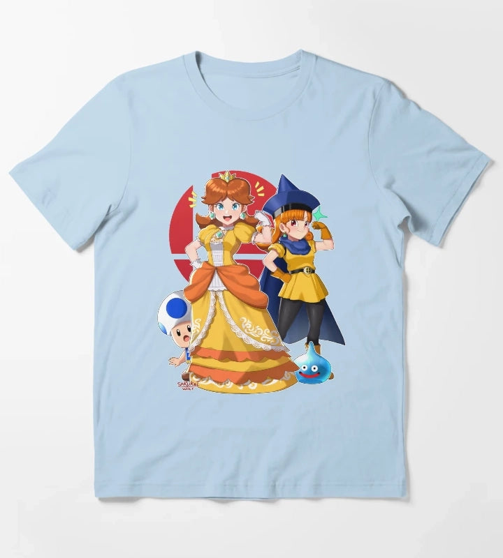 Tomboy Princesses T-Shirt Sky Blue