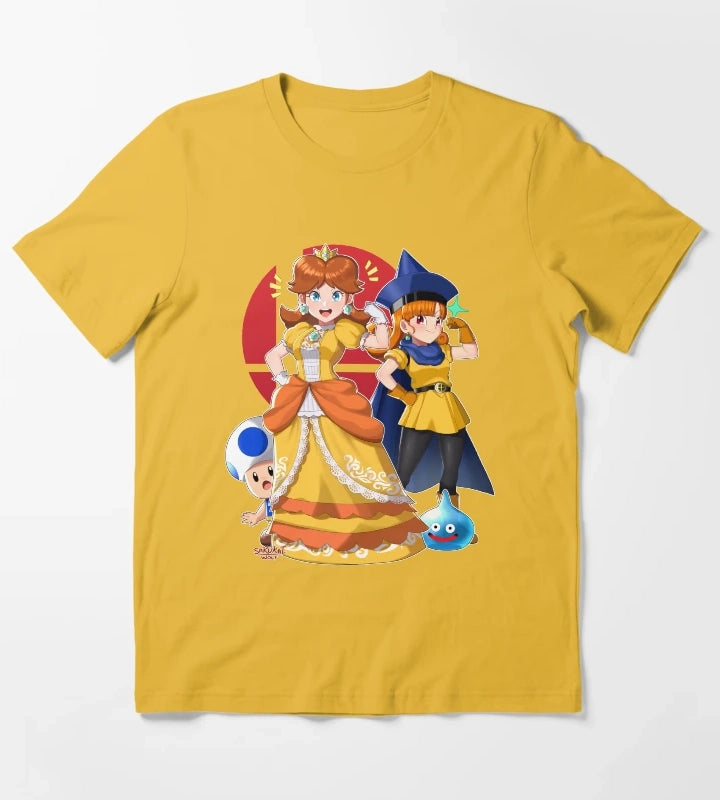 Tomboy Princesses T-Shirt Yellow