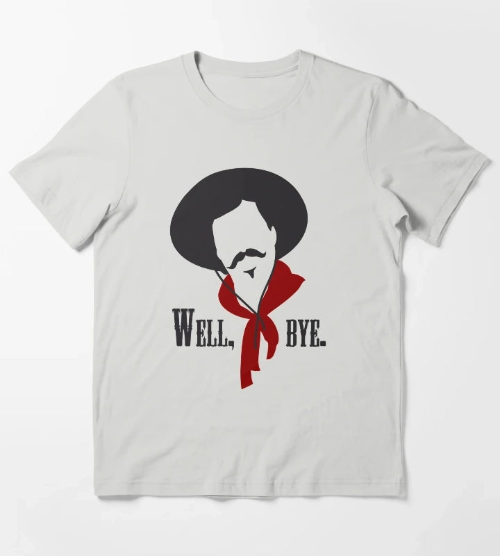 Tombstone Curly Bill T-Shirt Light Grey