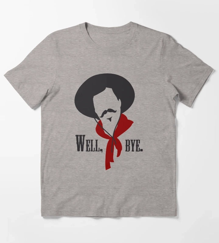 Tombstone Curly Bill T-Shirt Heather Grey