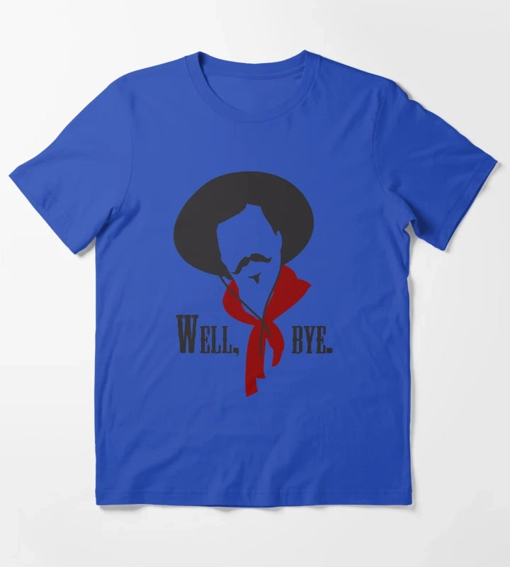 Tombstone Curly Bill T-Shirt Blue