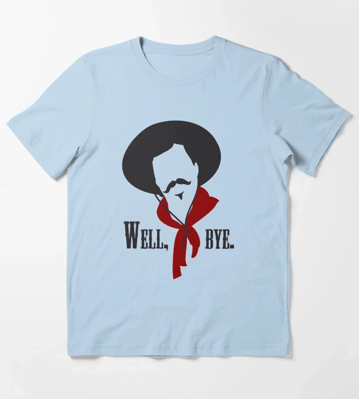 Tombstone Curly Bill T-Shirt Sky Blue