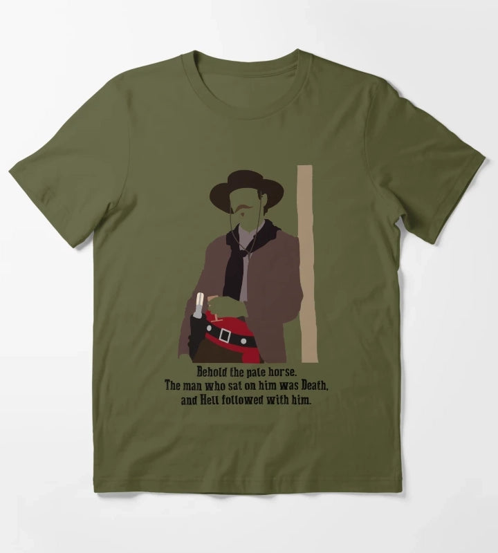 Tombstone Death T-Shirt Olive Green