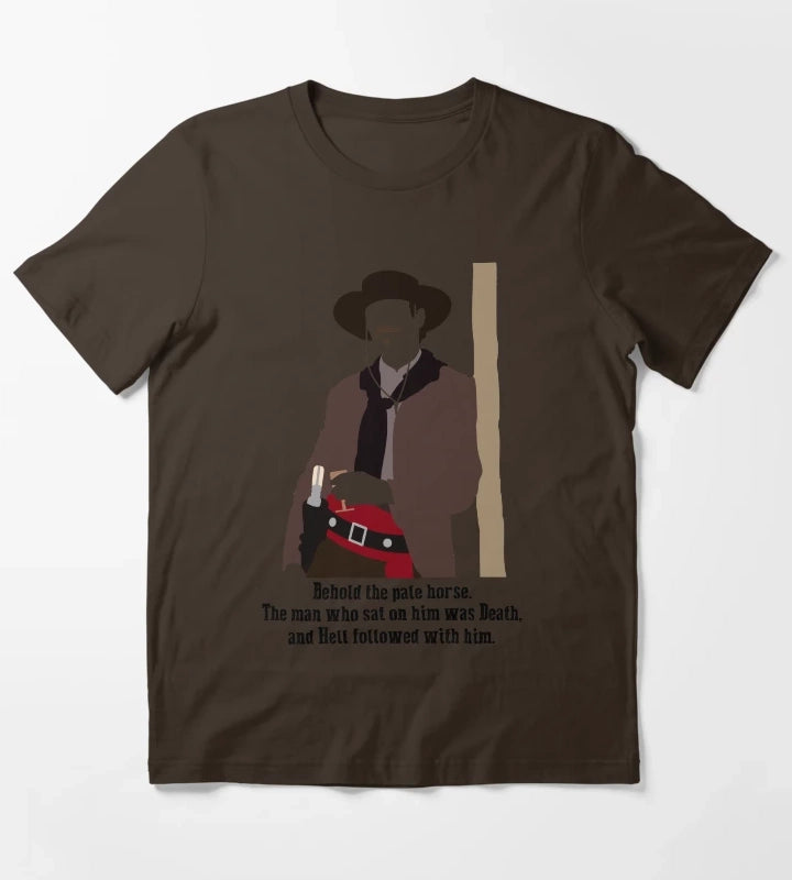 Tombstone Death T-Shirt Brown