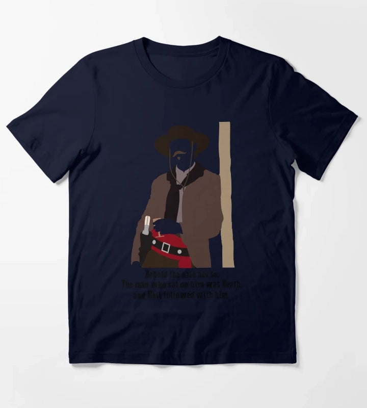 Tombstone Death T-Shirt Navy