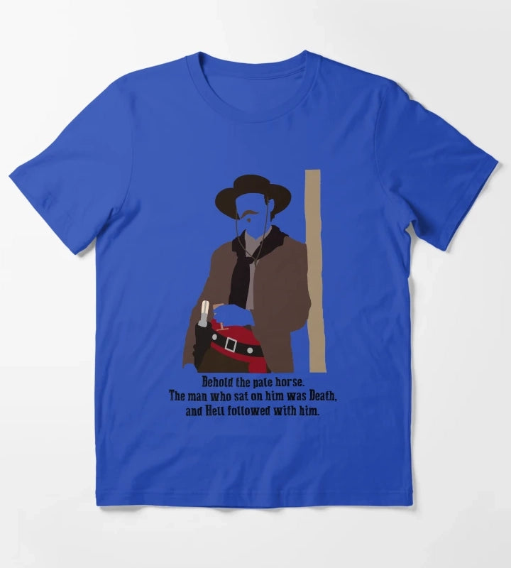 Tombstone Death T-Shirt Blue