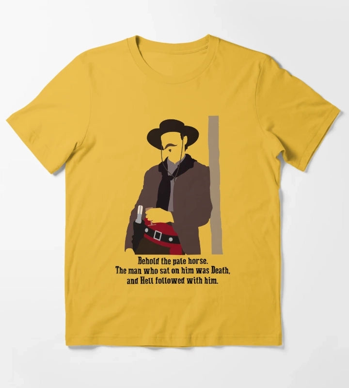 Tombstone Death T-Shirt Yellow