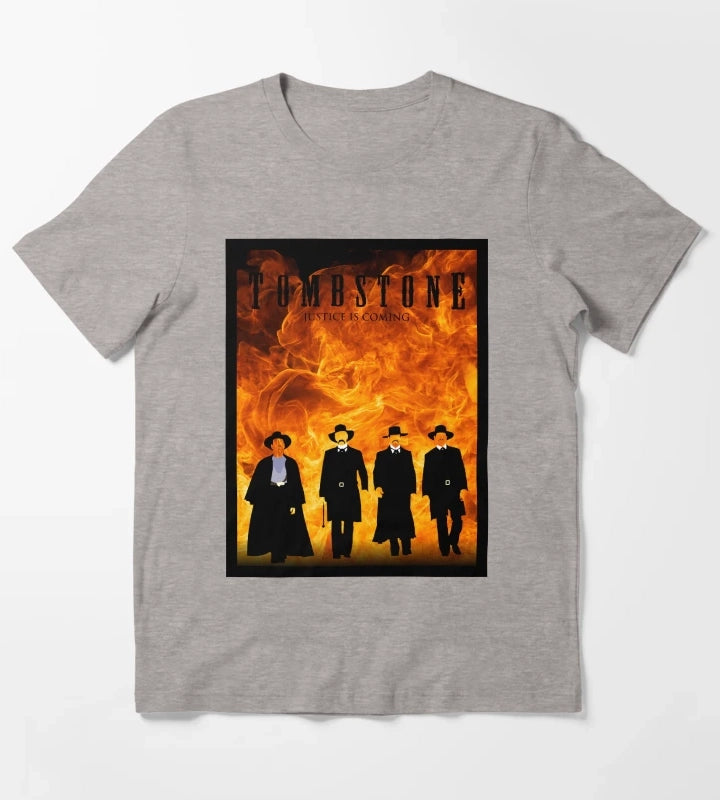 Tombstone FIRE T-Shirt Heather Grey