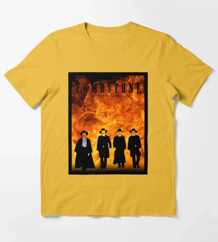 Tombstone FIRE T-Shirt Yellow