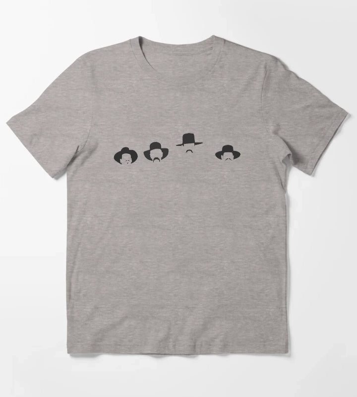 Tombstone Fearless Four T-Shirt Heather Grey