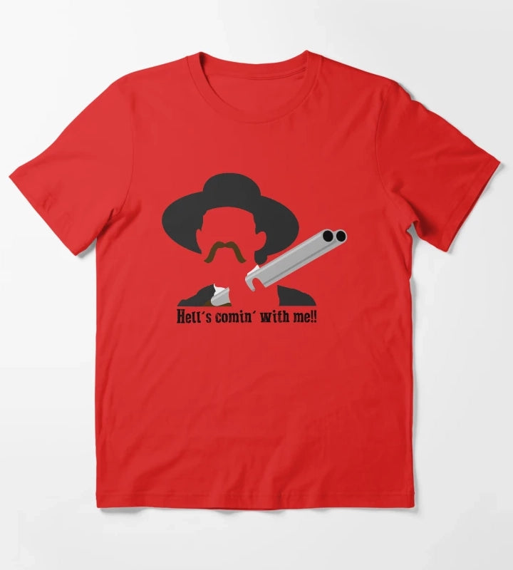 Tombstone Hells Comin With Me T-Shirt Red
