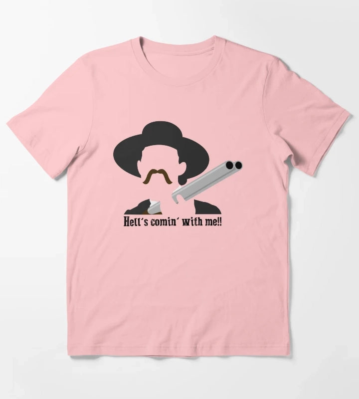Tombstone Hells Comin With Me T-Shirt Dark Grey