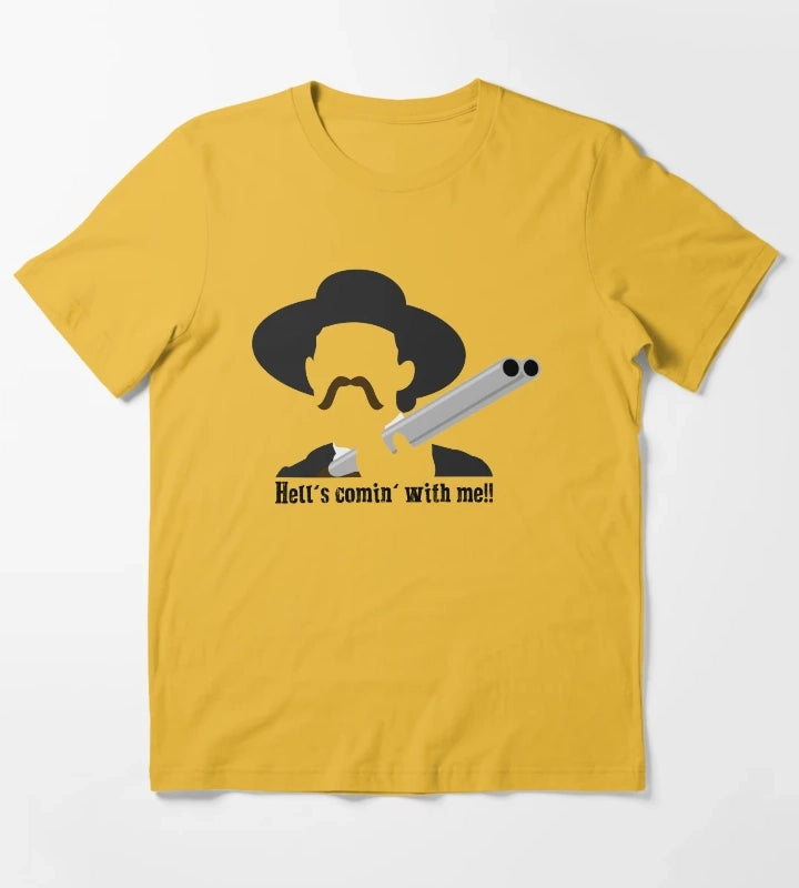 Tombstone Hells Comin With Me T-Shirt Yellow