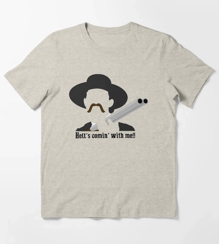 Tombstone Hells Comin With Me T-Shirt Cream