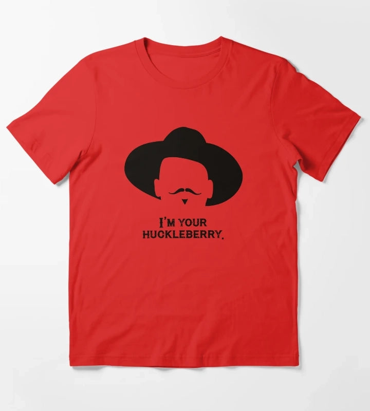 Tombstone Im Your Huckleberry 2 T-Shirt Red