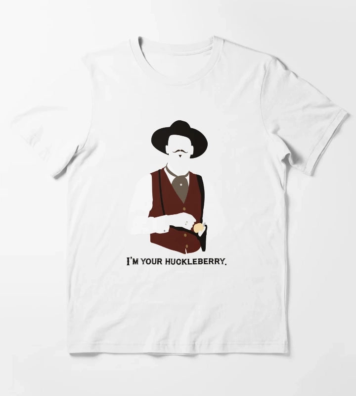 Tombstone Im Your Huckleberry T-Shirt White