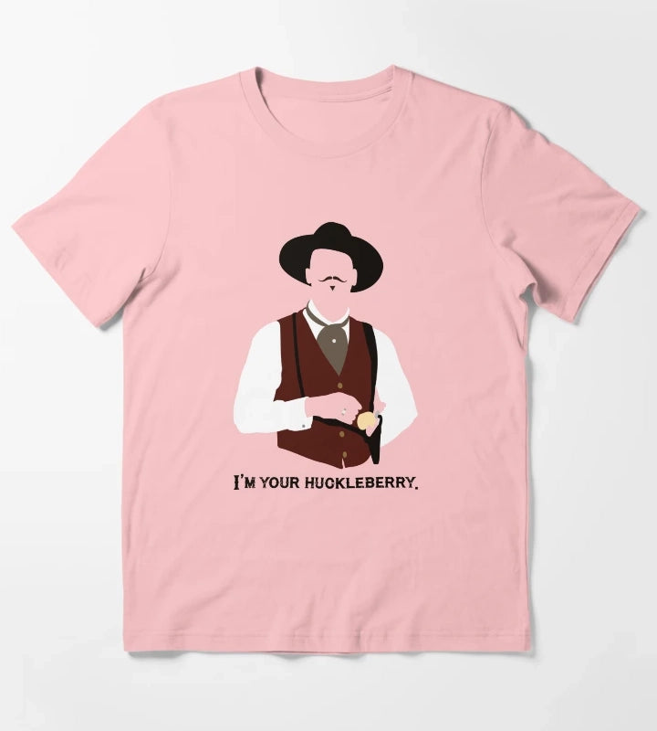 Tombstone Im Your Huckleberry T-Shirt Dark Grey