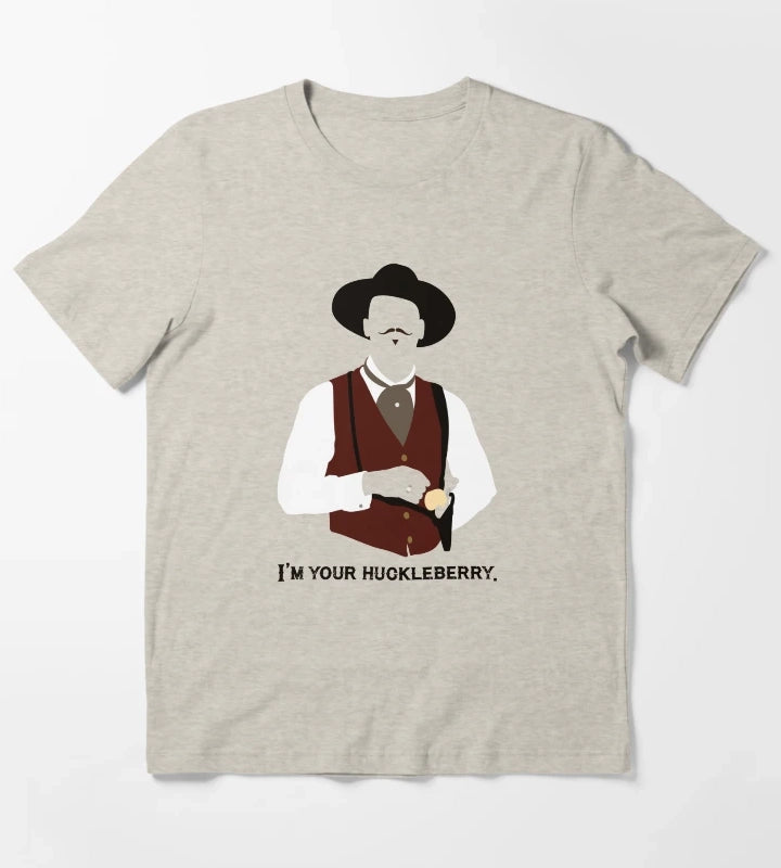 Tombstone Im Your Huckleberry T-Shirt Cream